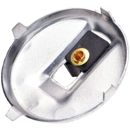 Ignition lock cover aluminum silver for Simson, Duo 4/1, 4/2_1