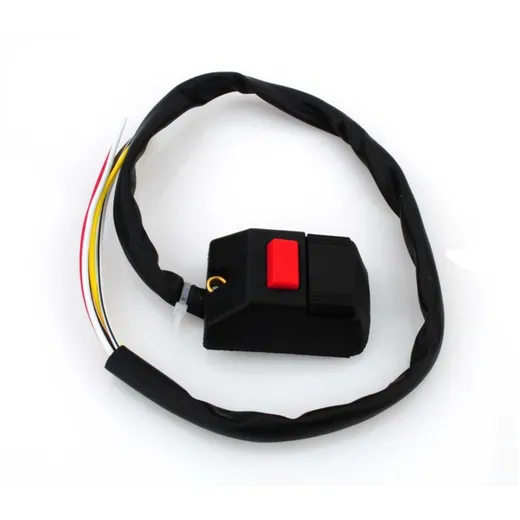 Switch low/high beam horn plastic black for Zündapp GTS 50, C 50 Sport, CS, KS, Hercules K Ultra MK, Kreidler Florett 54, Puch,