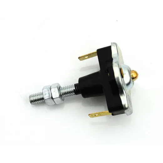 Brake light switch rear black metal-plastic for Zündapp ZE 40, ZD 20, 25 TS, 50 CS 50, Hai R Scooter, RS Super, C Sport, GTS KS Brake light switch rear black metal-plastic for Zündapp ZE 40, ZD 20, 25 TS, 50 CS 50, Hai R Scooter, RS Super, C Sport, GTS KS