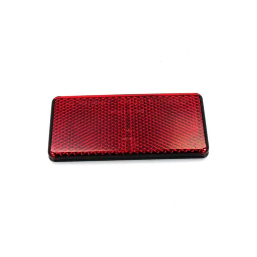 Reflektor Hella 90x45x6,5mm viereckig, selbstklebend rot MG00055194