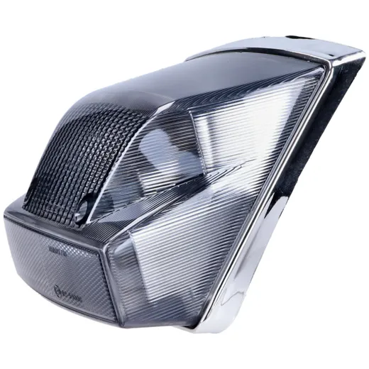 Tail light ELEC clear glass smoke tinted for Piaggio Vespa PX 1977- MG00055227