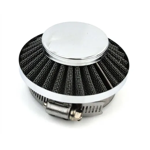 Luftfilter 60mm 87mm 46mm Chrom für Hercules, Zündapp, Kreidler, Puch, KTM, DKW, Piaggio, Garelli MG00061155