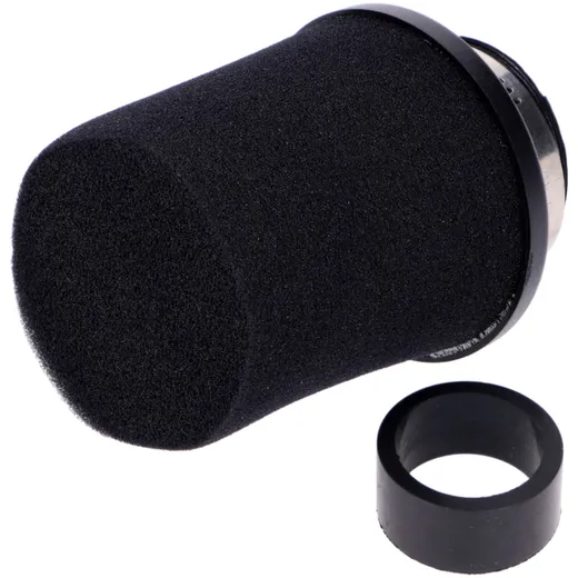 Luftfilter Powerfilter Schaum schwarz 28/35mm 70x90mm gerade_1
