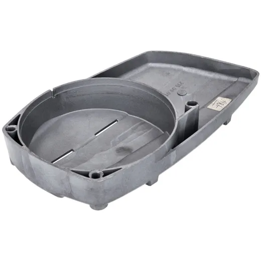 Polrad Deckel Kunststoff Grau Silber für Kreidler Flory MF M_1