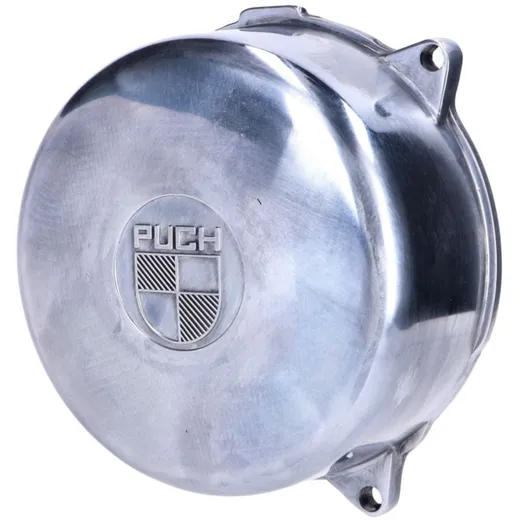 Motordeckel Aluminium poliert für Puch M 50 Racing MG0006245_2