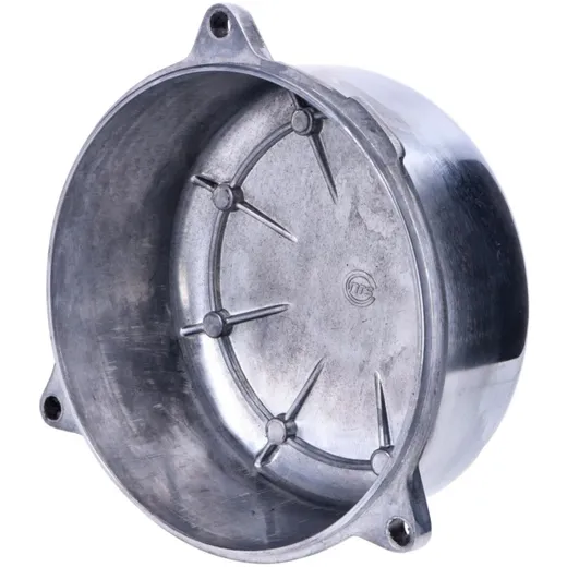 Motordeckel Aluminium poliert für Puch M 50 Racing MG0006245_3