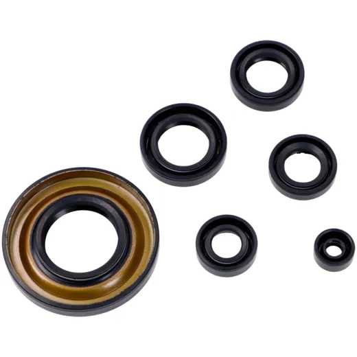 Wellendichtring Satz 6-teilig schwarz für Honda MT 5, 50, MB_1