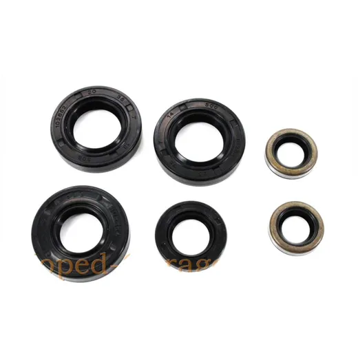 Simmering Satz 6-teilig Schwarz für Derbi Senda-R MG00063333