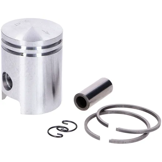 Piston set 38.48mm with piston rings and clips for Simson, S51, KR51/2, S53, SR50 MG00064201