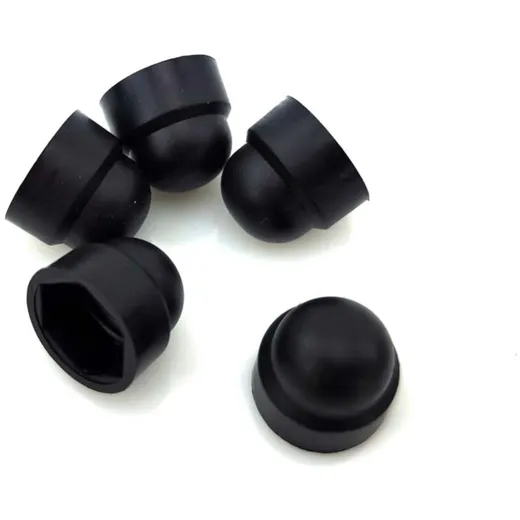 Mutternkappen Set 5 Stück Kunststoff Schwarz für M8 Schlüsselweite=13mm MG00065106