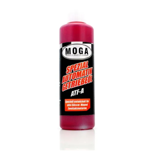 Getriebeöl Flasche MOGA 250ml für Zündapp, Kreidler, Hercules, Puch, Simson, Miele, DKW, NSU, KTM Mofa Moped Mokick MG00065270 Getriebeöl Flasche MOGA 250ml für Zündapp, Kreidler, Hercules, Puch, Simson, Miele, DKW, NSU, KTM Mofa Moped Mokick MG00065270
