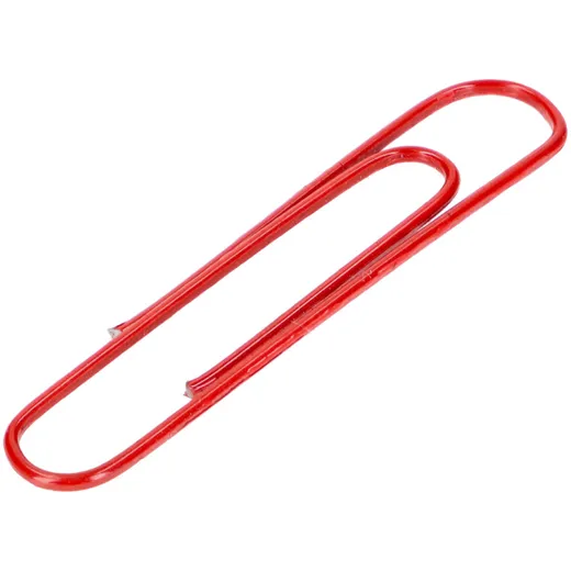 Büroklammer groß rot MG00065461