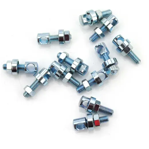 Mudguard strut holder 5mm M5 x 15mm 12-pack for moped, moped, mokick, bicycle MG00065735