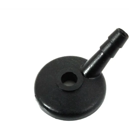 Connector for Dellorto fuel hose plastic black for Piaggio Ciao, Bravo, Garelli Bonanza MG00067290