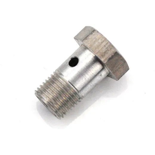 Schraube für Bing Stahl Benzinanschluss für Zündapp Automatic, Mofa, Moped, Typ 442, GTS 50, C 50 Sport, Puch Maxi, M Racing, X
