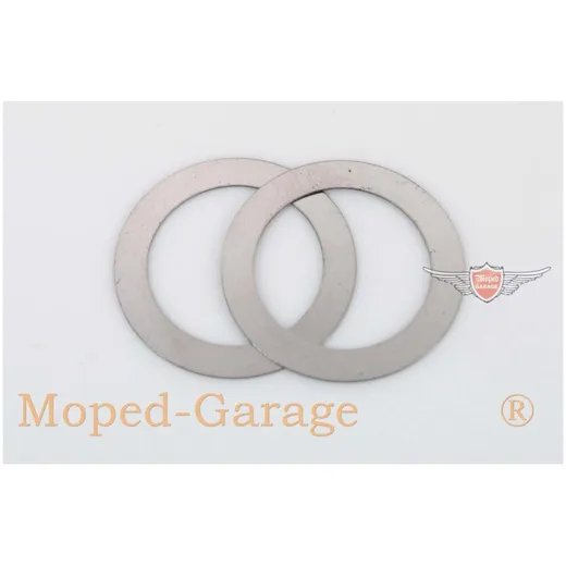 Shims 17/24mm 0,5mm 2 pieces for Kreidler, Florett, Flory, RS, RMC, LF, LH, Eiertank, Super 4, TM MG00068113