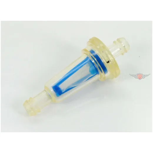 Benzinfilter Rund Kunststoff 6mm 54mm für Zündapp, Kreidler, Hercules, Puch, Simson, DKW, KTM, Rixe, Sachs MG00071179