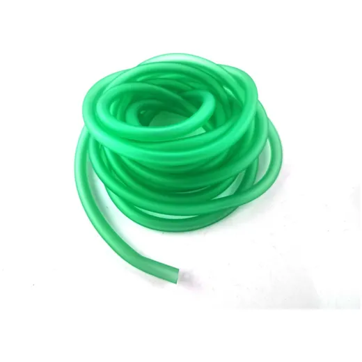 Fuel hose roll 5 meters 6 x 9mm green transparent for Zündapp, Kreidler, Hercules, Puch MG00071287