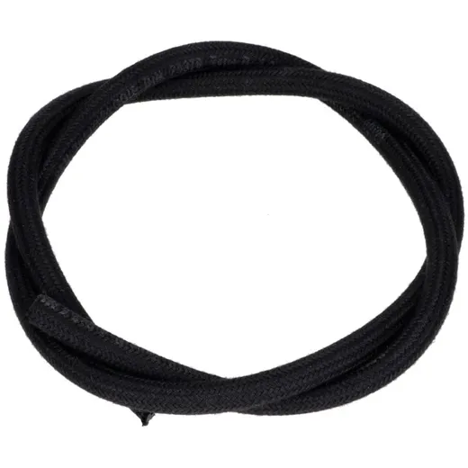Hose fabric gasoline 4mm x 9.5mm 1m black for Hercules, KTM, Rixe, Sachs, Zündapp, Kreidler, Puch, Simson moped, moped, mokick M
