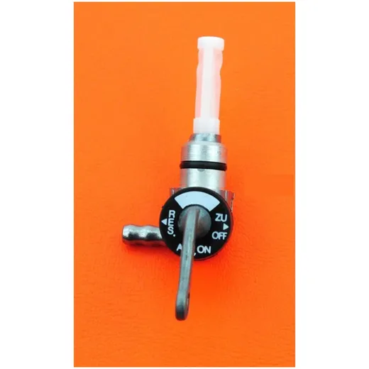 Fuel tap Karcoma metal 13mm With reserve position for Hercules, Sachs, Saxonette, Spartament, Zündapp, Kreidler, Puch, KTM, DKW,
