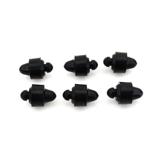 Sitzbank Gummi Satz 6-teilig Schwarz für Simson Schwalbe, SR4-2, SR4-3, SR4-4 MG00072258