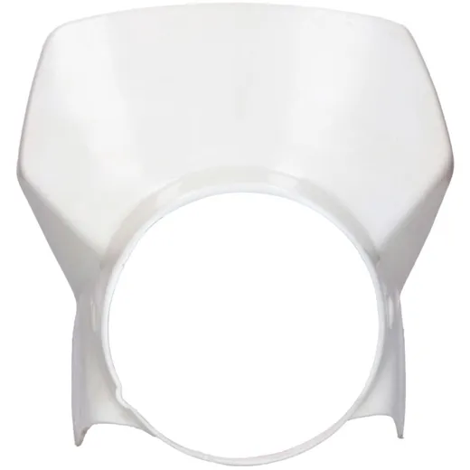 White plastic headlight cover for Honda MTX, MT 5, MT 8 MG00_2