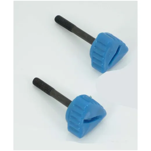 Schrauben-Set 2-teilig 47mm Blau für Puch, Maxi, Mofa, Moped, Mokick MG00073229