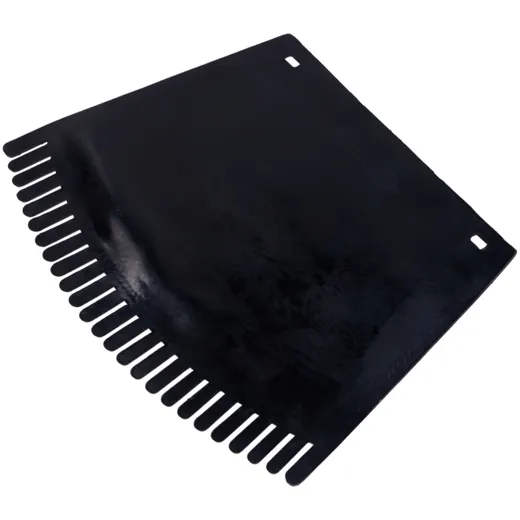Spritzlappen schwarz mit Kreidler Logo 180x185mm für Kreidle_1