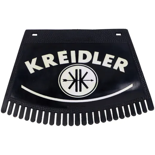 Spritzlappen schwarz mit Kreidler Logo 180x185mm für Kreidle_2