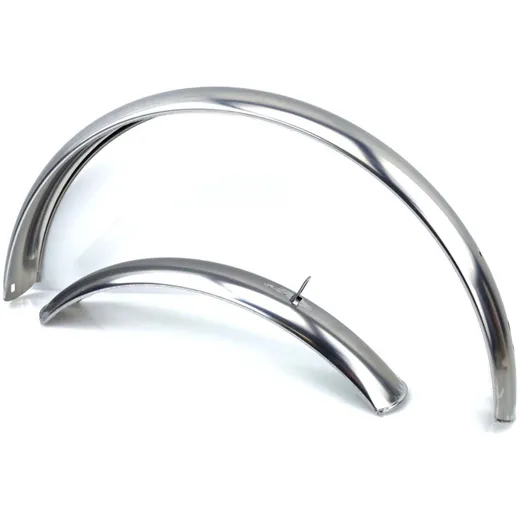 Schutzblechsatz Metall Chrom 550mm/400mm 55mm für Mofa, Moped, Mokick MG00073390