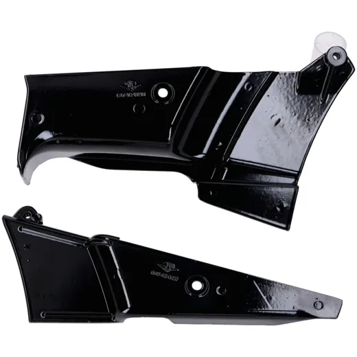 Rahmenabdeckung Satz schwarz 2-teilig für Zündapp C 50 Sport, GTS 50, KS50, KS100 Typ 517, 518 MG00073423