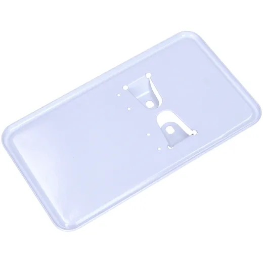 Kennzeichenhalter Holland Metall 100x175 weiß für Puch Maxi _1