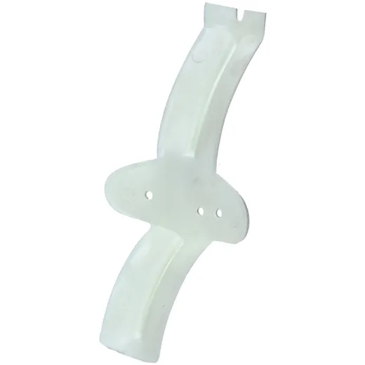 Mudguard Oval white plastic for Hercules, Saxonette, Spartam_3