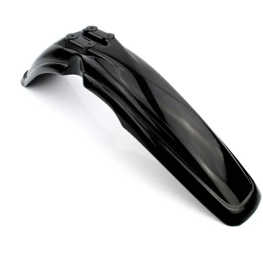 Mudguard black plastic front wheel for Yamaha, DT 50 MX, 80 MX MG00076224