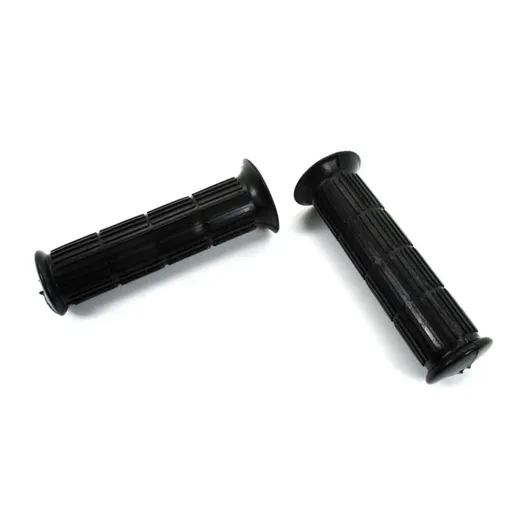 Grip rubber set black 130mm 22/24mm 32mm for moped, moped, mokick MG00077129