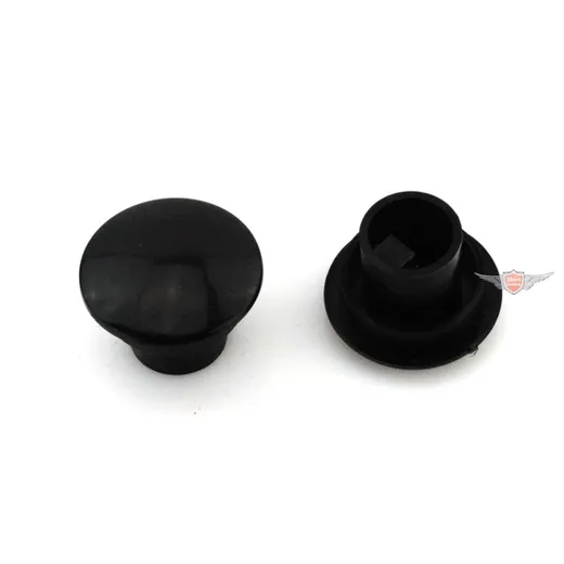 Lenkerenden Kunststoff Schwarz für AWO, MZ RT125/1, RT125/2, RT125/3, ES175, ES175/1, ES250, ES250/1, ES300, EMW, BK350 MG000772