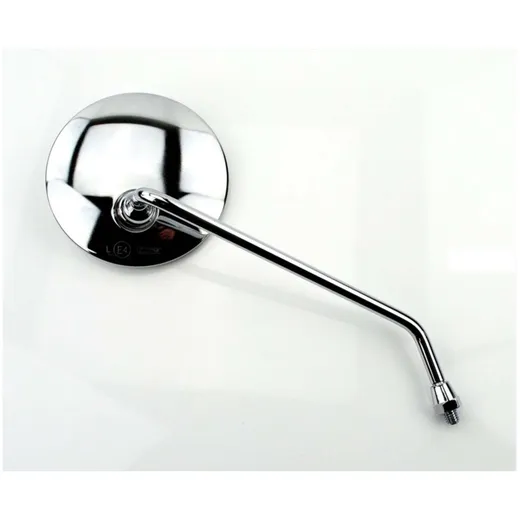 Mirror right chrome round 105mm arm 190mm thread M8 for Honda, Dax, Monkey, CT, CY MG00077322