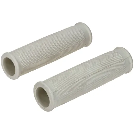 Rubber grip set 24mm inner diameter 120mm width Beige for moped, moped, mokick, scooter, Zündapp, Kreidler, Hercules, Puch, Miel