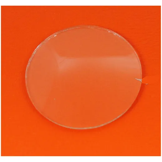 Speedometer glass curved outer diameter approx. 45.5mm thickness 2mm for Hercules Prima, M, 220, 219, Kreidler Flory, MF, MP, Si