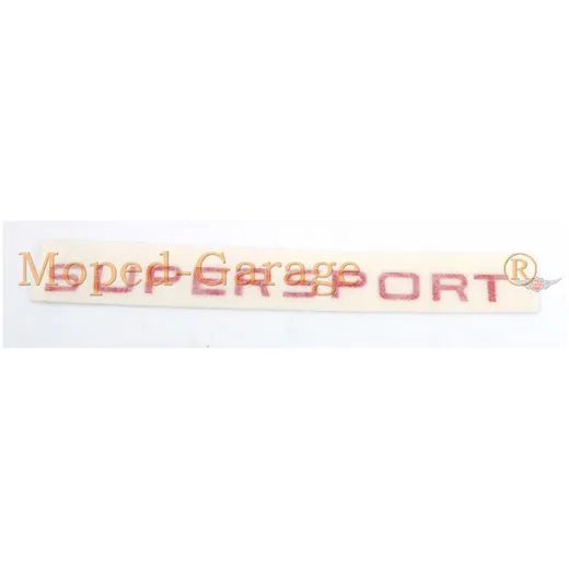Aufkleber Rot 92x7mm für Zündapp, KS 50 Super Sport MG00083112