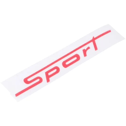 Aufkleber Sport 90x16mm rot für Zündapp KS 50, Sport Combinette MG00083113
