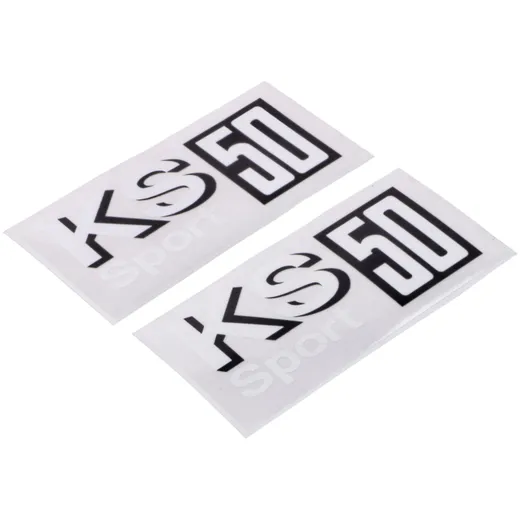 Aufkleber Satz KS 50 90x40mm für Zündapp KS 50 Sport Typ 517, 530 MG00083118