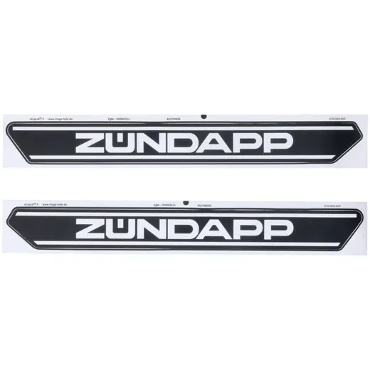Tankaufkleber Satz 3 Stück Länge 300mm hoch 33mm für Mofa Mokick MG00083124