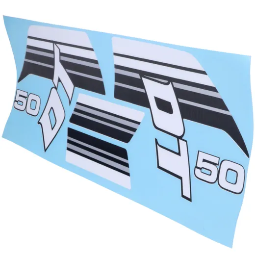 Sticker set tank black gray for Yamaha DT 50 Mokick MG000831_1