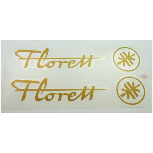 Tankaufkleber Gold 170mm x 35mm für Kreidler, Florett MG00083225