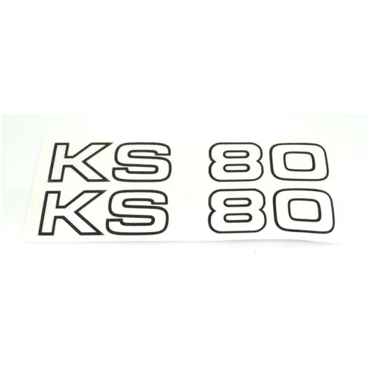 Sticker set side cover for Zündapp KS 80 MG00083275