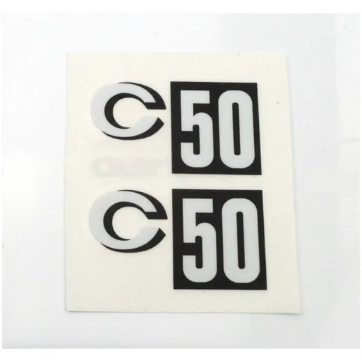 Aufkleber Satz C50 Seitendeckel Verkleidung für Zündapp C50 MG00083376