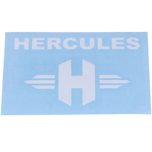 Aufkleber Schriftzug Rahmen Dekor weiß für Hercules Prima M, Optima, P, MF, HR MG00083423