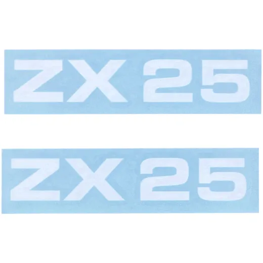 Aufkleber Satz MOGA 2 Teile Breite 95mm Höhe 17mm für Zündapp ZX 25 MG00083435
