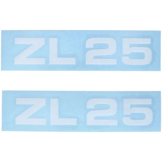 Aufkleber Satz MOGA 2 Teile Breite 95mm Höhe 17mm für Zündapp ZL 25 MG00083438